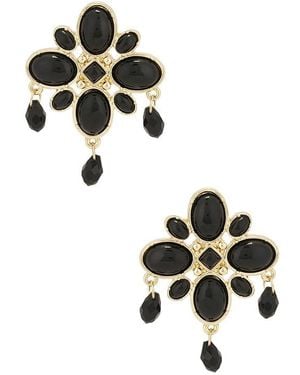 petit moments Pendientes Vistosos Ember En Color Negro Talla