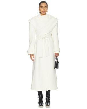 SELMACILEK Cape Jacket - White