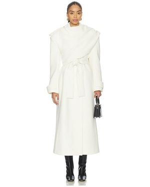 SELMACILEK Chaqueta-Capa En Color Crema Talla (También En S, Xs) - Blanco