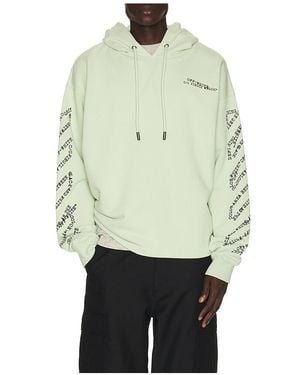 Off-White c/o Virgil Abloh Type Arrow Loose Hoodie - Multicolour