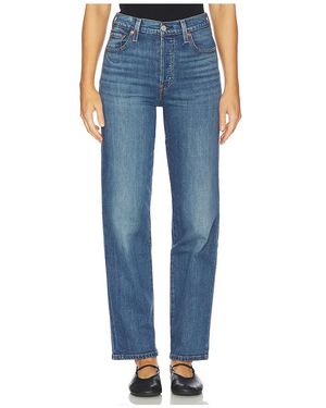 Levi's Ribcage Full Length Straight - Blue