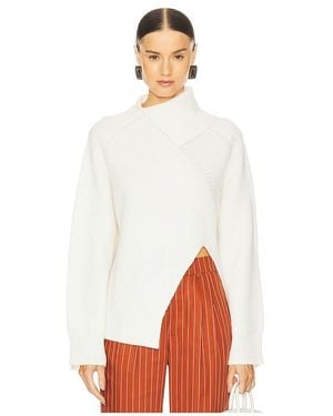 NonChalant Label Hayes Jumper - White