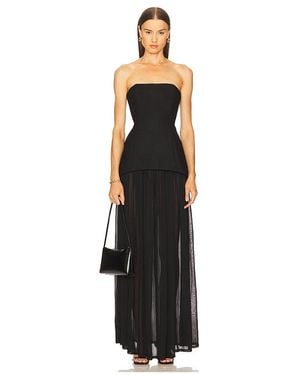 Michael Costello X Revolve Ruiz Maxi Dress - Black