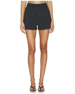 Onia Stretch Linen Short En Color Negro Talla (También En 4, 10, 12) - Azul