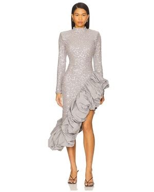 ROTATE BIRGER CHRISTENSEN Sequin Asymmetric Dress - Multicolour