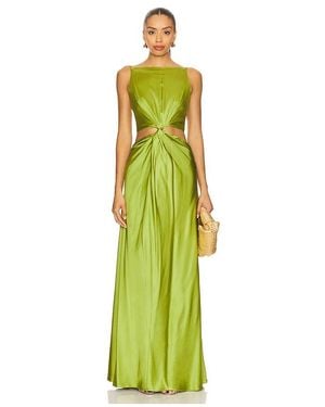 Lovers + Friends Diamanto Gown - Green
