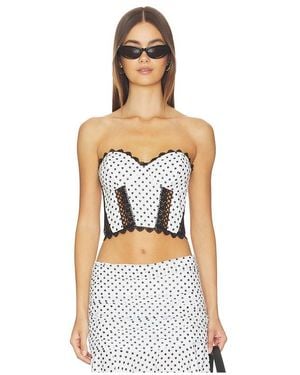 Charo Ruiz Fiare Top - White