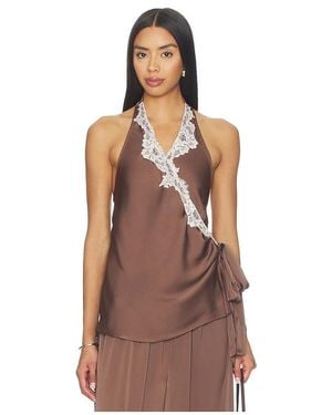 Faithfull the Brand Marea Top - Brown