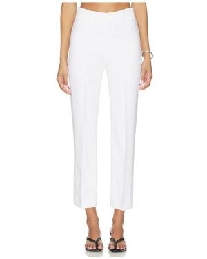 Rohe Cigarette Leg Trousers - White
