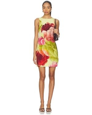 Muma World Taif Electra Mini Dress - Yellow