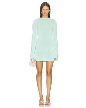 SER.O.YA Bec Knit Mini Dress - Green