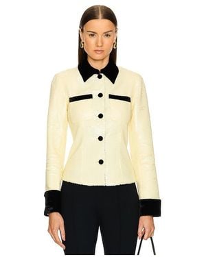L'academie 'Academie By Marianna Miya Sequin Jacket - Natural
