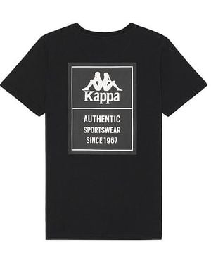 Kappa Shirt Authentic Novo - Schwarz