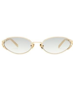 Luv Lou The Paloma Sunglasses - Metallic
