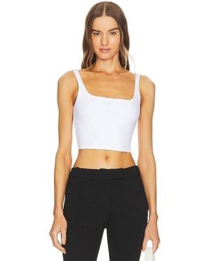 Susana Monaco Crop Tank Top - White