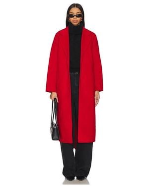 IVY & OAK Celia Belted Double Face Coat - Red