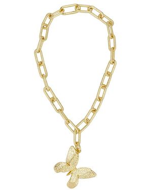 Emma Pills Butterfly Effect Necklace - Metallic