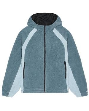 Obey Alta Fleece Jacket - Blue