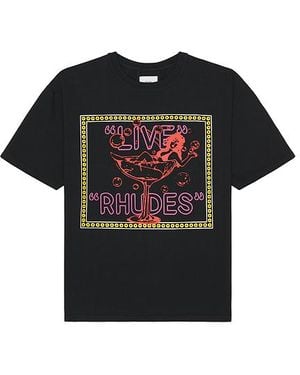Rhude Shirtkleider - Schwarz