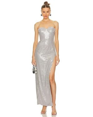 SAU LEE Opal Gown - White
