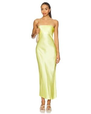 SNDY'S X Revolve Angel Strapless Midi Dress - Yellow