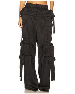 AKNVAS Pantalón Con Trabilla Odin En Color Negro Talla (También En 4)