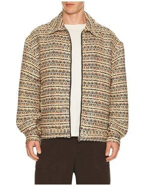 DIET STARTS MONDAY Tweed Jacket - Multicolour