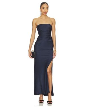 Bec & Bridge Eternity Strapless Maxi Dress - Blue