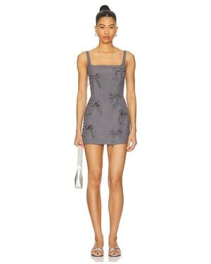 Milkwhite Vestido En Color Gris Talla (También En S) - Azul
