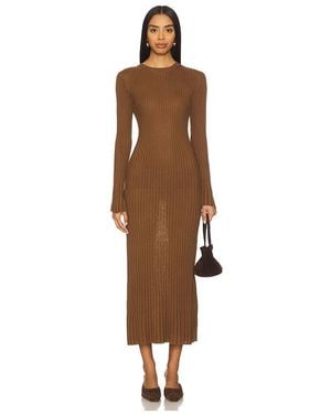 Callaghan Vestido Midi Mason En Color Marrón Talla (También En S, M, Xl, Xxl) - Multicolor