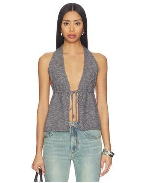 superdown Ayah Halter Top - Blue