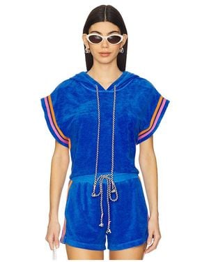 Sundry Lounge Popover En Color Royal Talla (También En M, S, Xs) - Azul