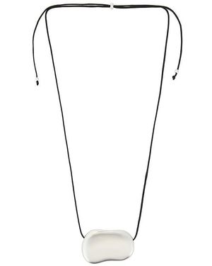 Heaven Mayhem Julia Long Pendant Necklace - Black