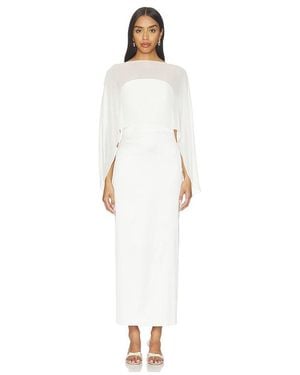 Amanda Uprichard Berkshire Midi Dress - White