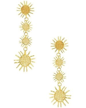 Emma Pills X Leslie Amon Aftersun Earrings - Metallic
