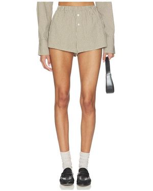 superdown Silas Short En Color Neutral Talla (También En Xxs, Xs, S, M, Xl) - Gris