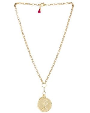 Shashi Collar Ace En Color Oro Metálico Talla En