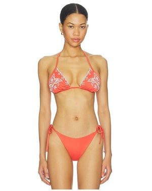Cleobella Seraphine Triangle Top - Orange