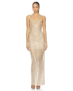 Bronx and Banco Dahlia Maxi Dress With Straps - White