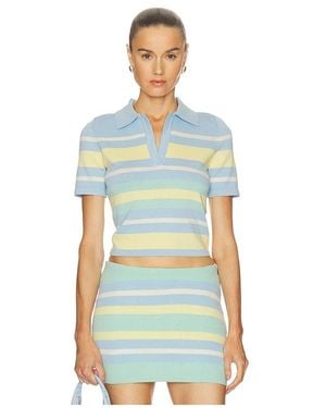SER.O.YA Panie Knit Top - Blau
