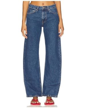 EB DENIM Alida Loose Bowed Jean - Blue