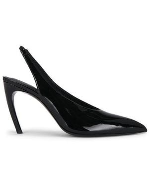The Attico Viper 95Mm Slingback Heel - Black