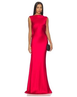 SAU LEE Callie Gown - Red