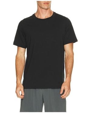 lululemon Everyday Short Sleeve Tee Classic Fit Solid - Black