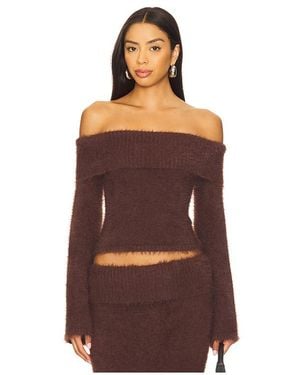 Seven Wonders Anneliese Off Shoulder Top - Red
