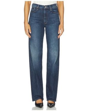 Mother The Rambler Zip Heel Jeans - Blue