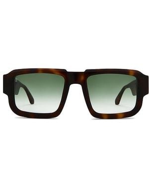 James Oro Caliber Sunglasses - Green