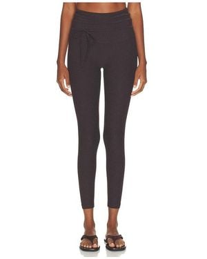 Beyond Yoga Spacedye Its A Tie Legging - Brown