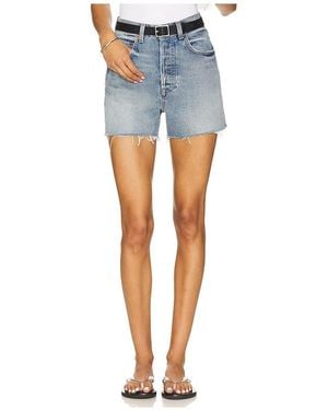 GRLFRND Jules Super High Rise Vintage Short - Blue