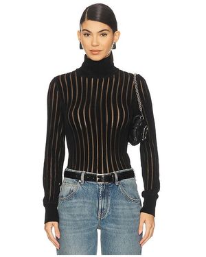 Blumarine Strick Turtleneck Knit - Schwarz